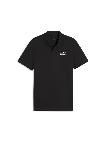 PUMA MÄ™ska koszulka polo Essentials Pique OdzieÅ¼ S czarny