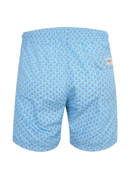 Pantaloni scurți Drumohr cu imagine albastru