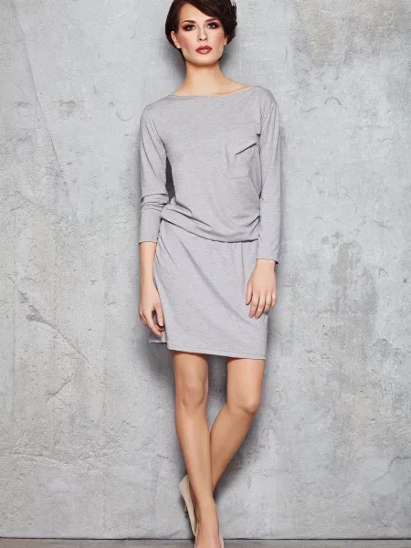 Midi obleka Infinite You siva