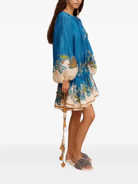 Rochie mini Alemais albastru
