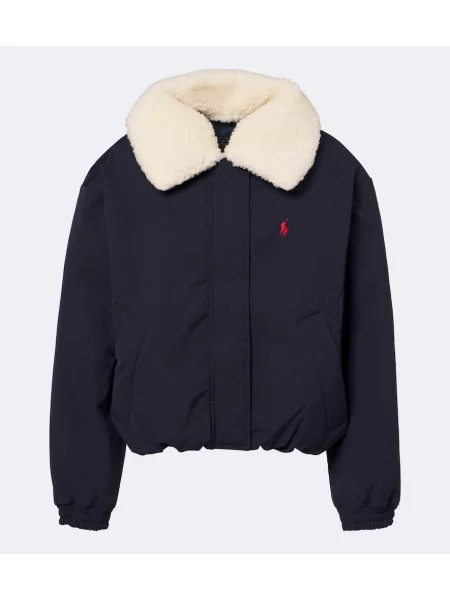 Ursuleț de pluș geacă cu puf Polo Ralph Lauren albastru