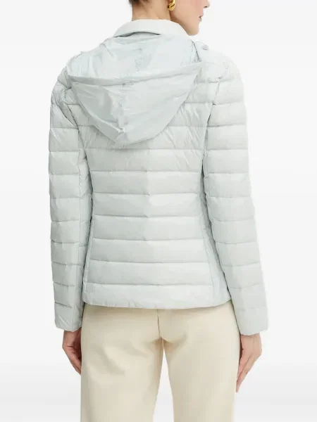 Geacă Armani Exchange cu glugă albastru