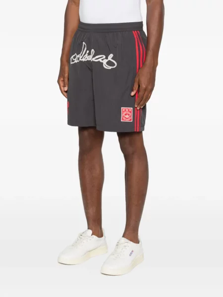 Шорти Adidas бродирани сиво
