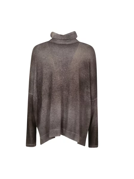 Sweter Avant Toi z kaszmiru brązowy