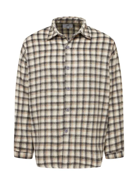 Sixth June Prechodná bunda béžová / tmavosivá biela