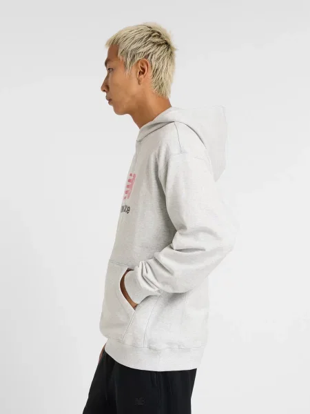Свитер New Balance серый