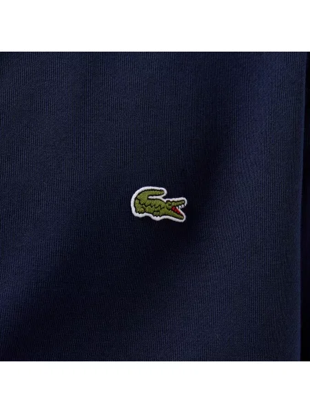Lacoste Bluza Z Zamkiem Regular Fit granatowa