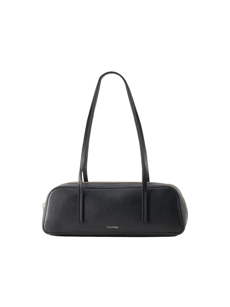 Calvin Klein Geantă Foil Logo Bauletto negru