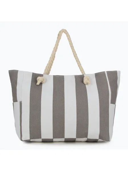 Fashy női táska Beach 24 l csíkos csíkos. Méret: 40 x 34 x 18 cm szürke