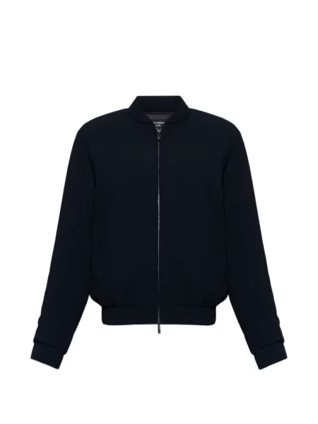 Geacă bomber Emporio Armani albastru