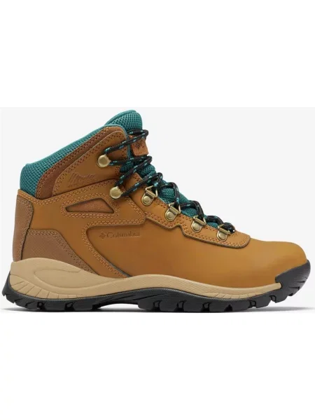 Buty trekkingowe Columbia Newton Ridge Plus Waterproof turkusowe 36 brązowe