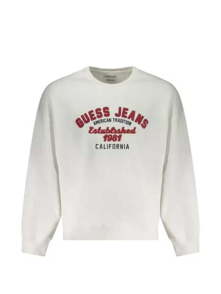 Hanorac Guess cu broderie alb