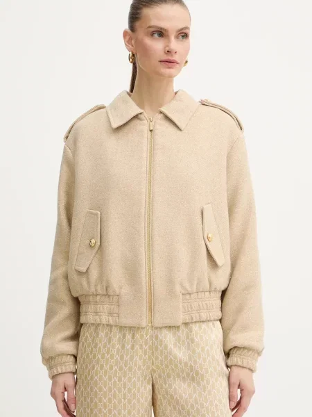Marciano by Guess jachetă din amestec de lână ROSY bej