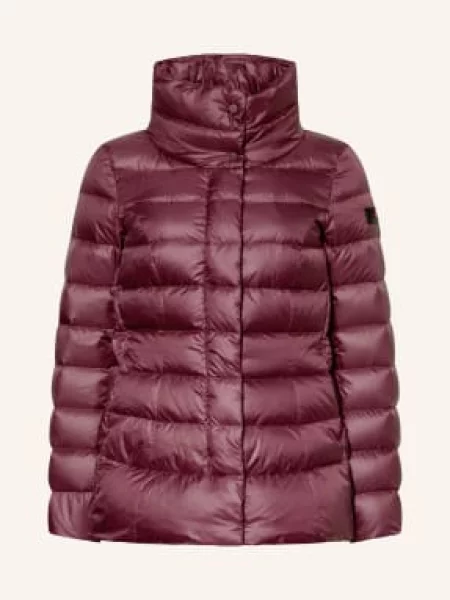 Peuterey Lehká Péřová Bunda Flagstaff tmavě červená