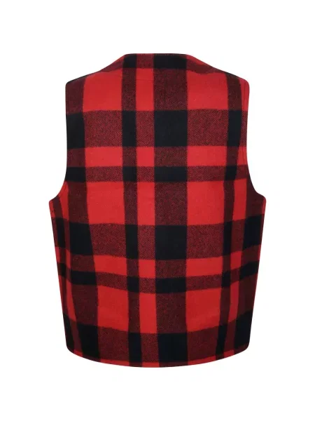 Vestă Filson de lână roșu