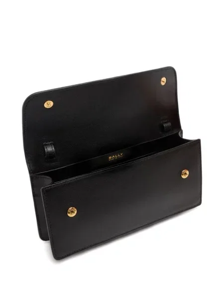 Geanta de piele Bally din piele negru