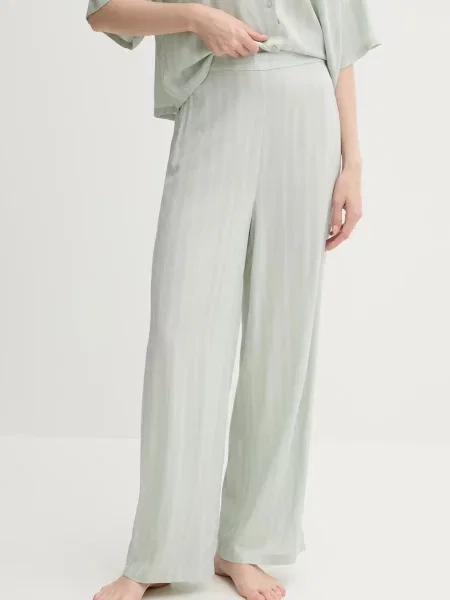 Долнище на пижама Calvin Klein Underwear бяло