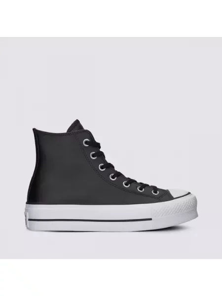 CONVERSE Sportbačiai su auliuku CHUCK TAYLOR ALL STAR LIFT CLEAN HI' juoda