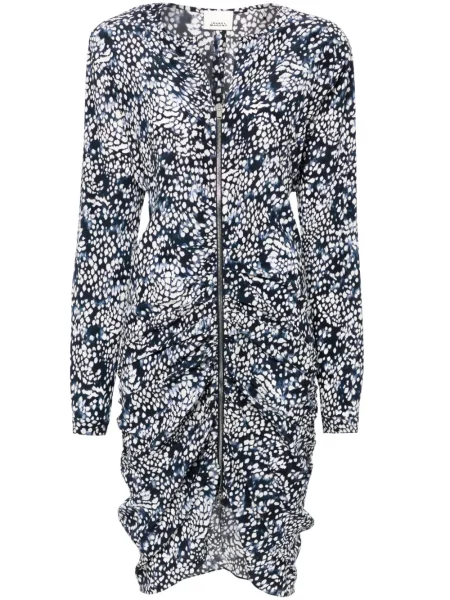 Rochie midi Isabel Marant albastru