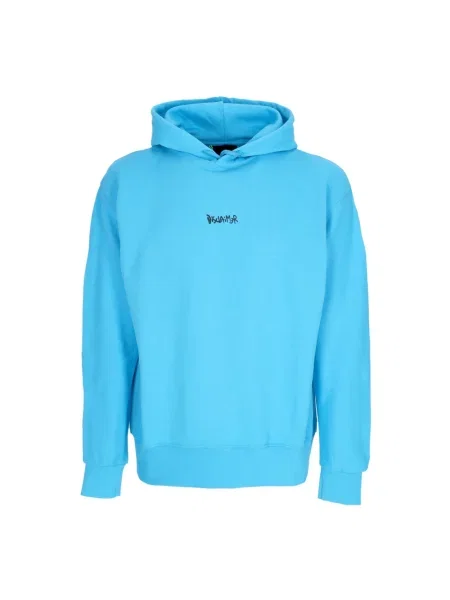 Bluza z kapturem Disclaimer niebieska
