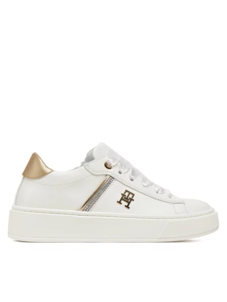 Sneakersy Tommy Hilfiger białe