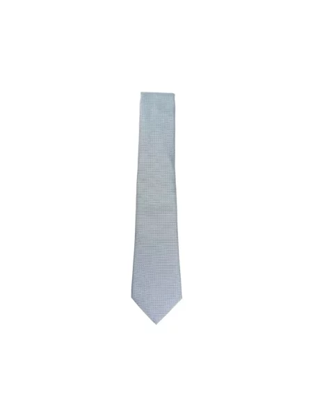 Krawat Giorgio Armani klasyczny szary