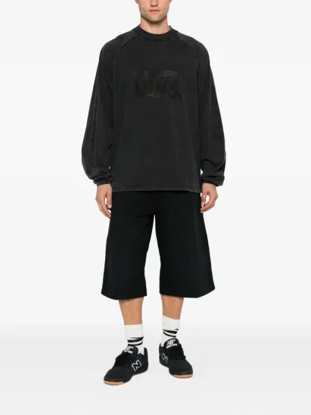 Matlasat tricou Vans negru