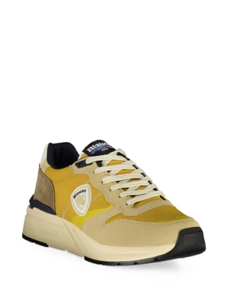 Sneakerși Blauer cu autograf galben