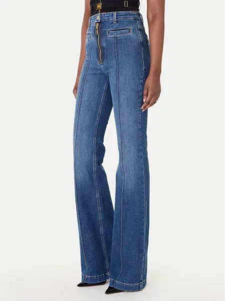 Elisabetta Franchi Jeans hlače modra