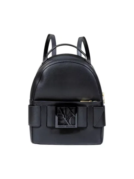 Armani Exchange plecak mały gładki czarny