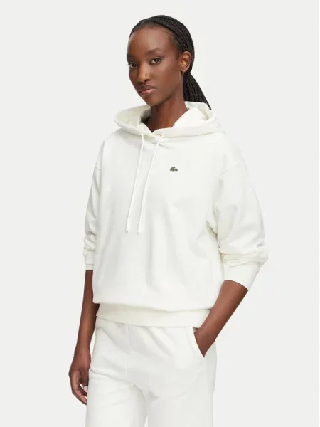 Lacoste Džemperis Kreminė Oversize