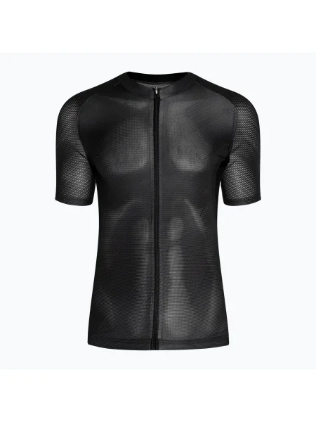 Мъжка колоездачна тениска HIRU Core Light full black черно