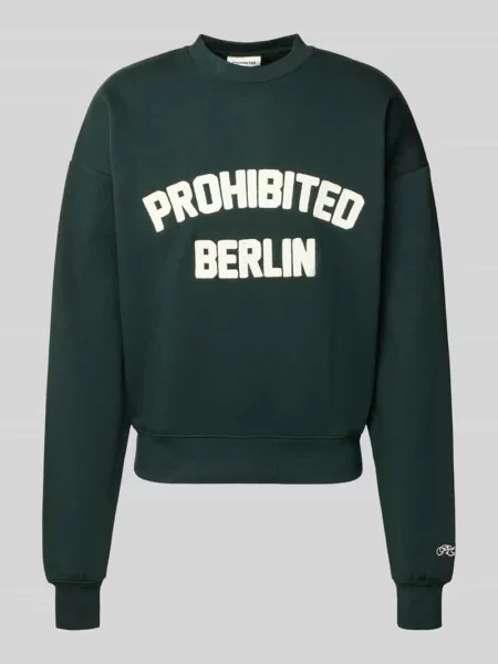 Bluza o kroju oversized z detalem z logo Prohibited