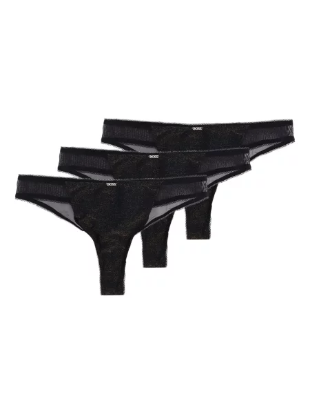 Chiloți tanga Boss negru