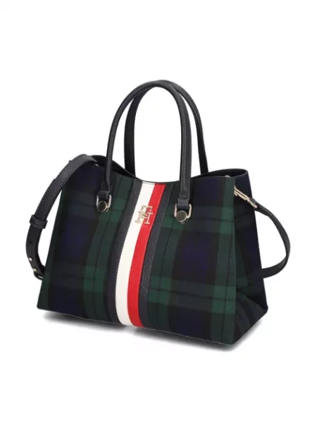 Tommy Hilfiger TH EMBLEM SMALL SATCHEL BW