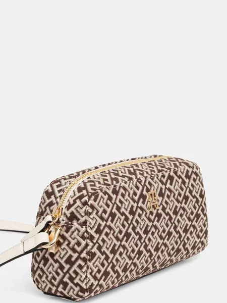 Tommy Hilfiger geantă crossbody pentru femei maro