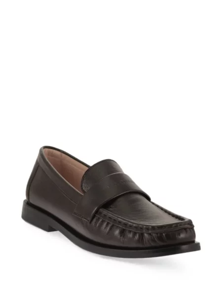 Δερμάτινα loafers Fabiana Filippi καφέ