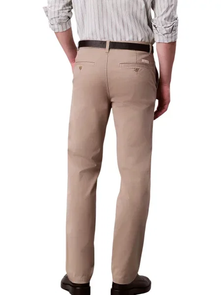 Pantaloni chino Calvin Klein gri