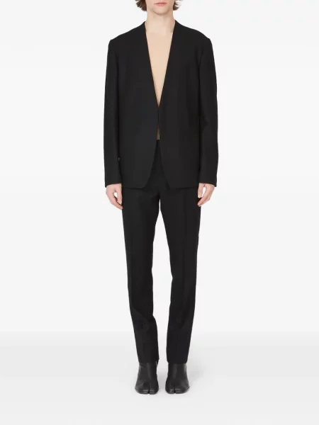 Pantaloni Maison Margiela cu cordon negru