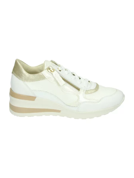 Sneakersy Dl Sport skórzane białe