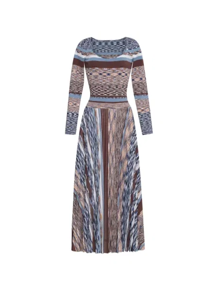Rochie midi Cara Cara albastru