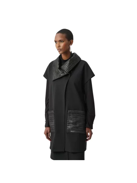Kamizelka Joseph Ribkoff chunky czarna