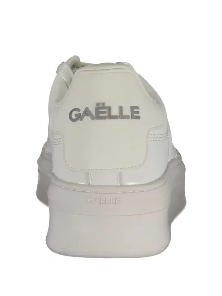 Sneakers Gaelle με κορδόνια με πλατφόρμα με δαντέλα λευκό