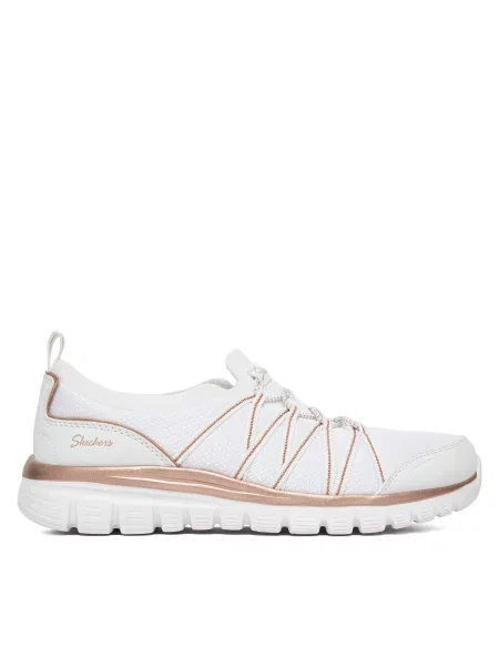 SKECHERS Slip On tenisice GRACEFUL PURECRUSH bakrena bijela