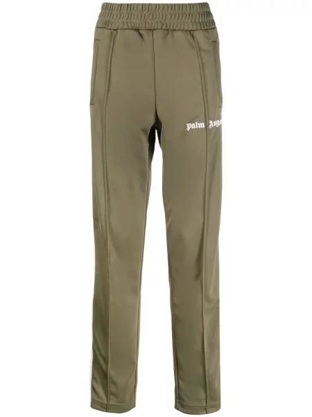 Pantaloni Palm Angels alergare verde