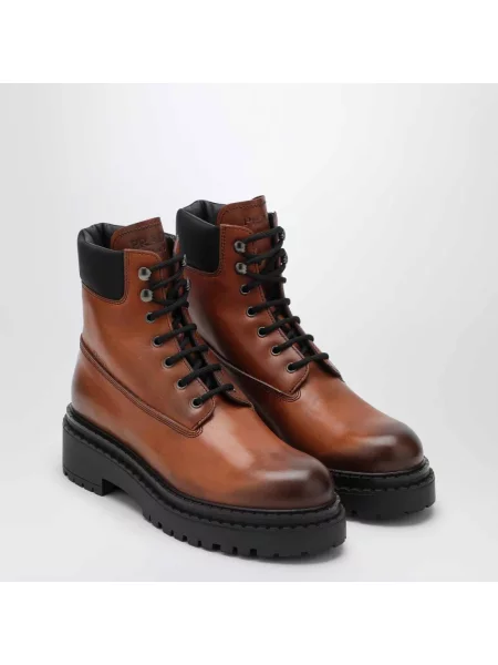 Botki Prada brązowe