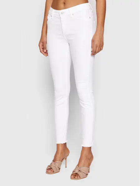 ONLY Jeansy Blush Skinny Fit biały
