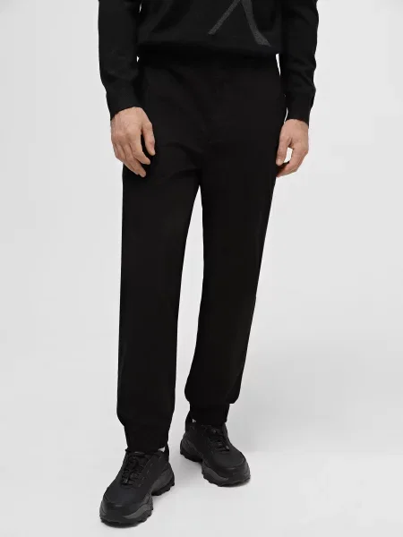 Повседневные брюки Armani Exchange без косточек черные