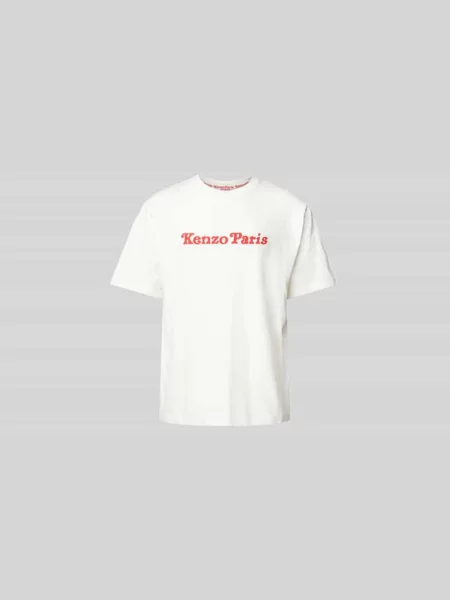 T-shirt z czystej bawełny Kenzo biała