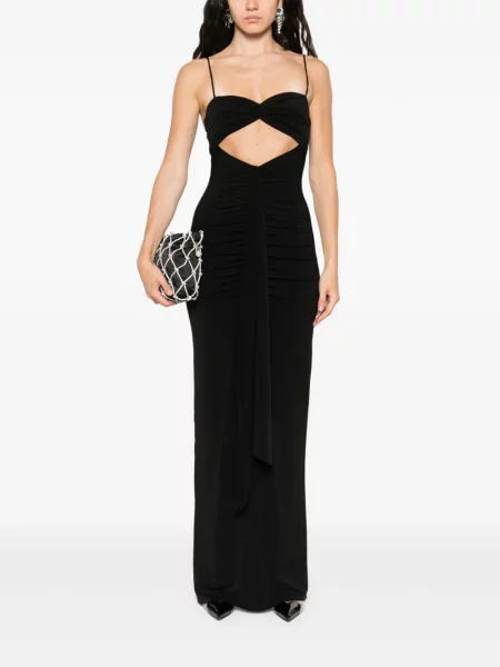 Rochie maxi Nissa de costum negru